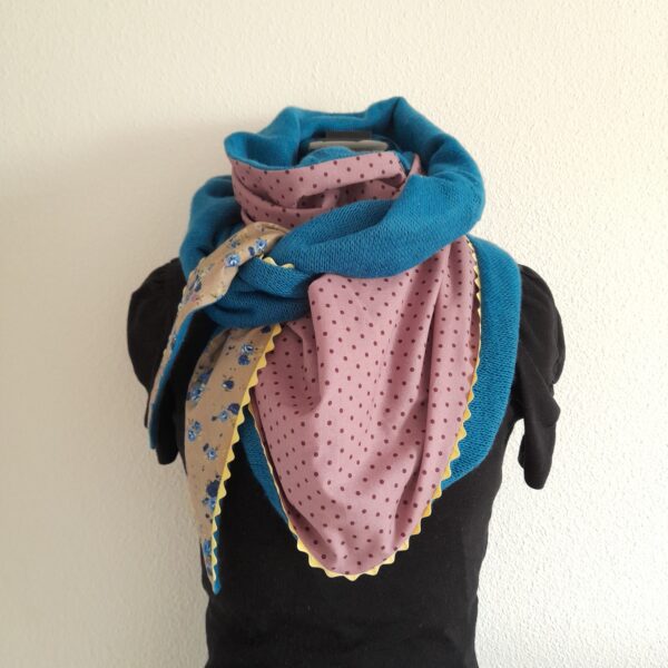 Chèche - pois violine