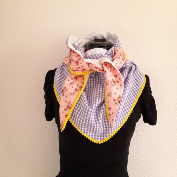 Chèche - vichy lavender