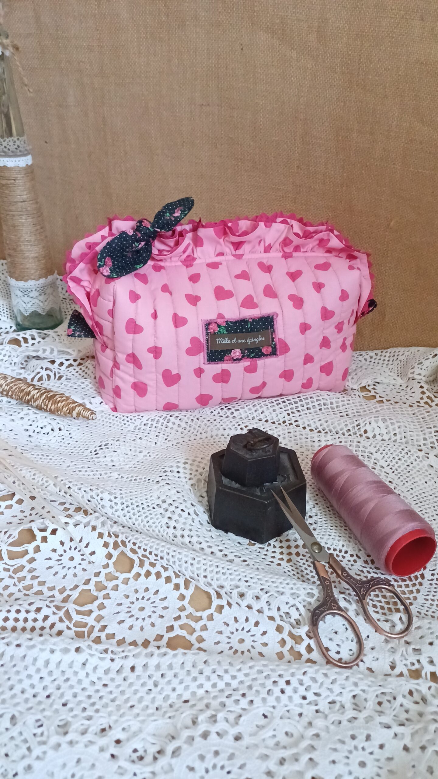 Maïwenn - coeur rose